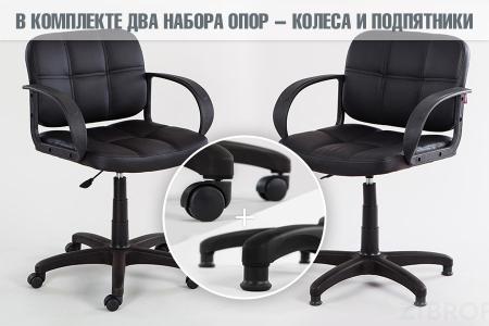 Стул Nuto пластик, пневматика на колесах 