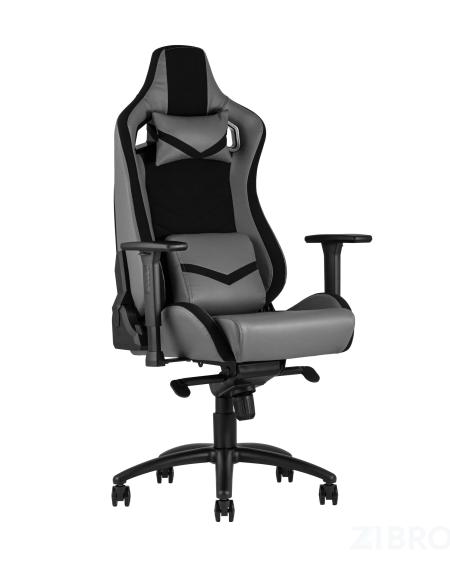 компьютерное TopChairs Racer Premium серое геймерское 