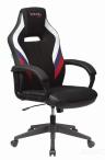 компьютерное игровое Бюрократ VIKING 3 AERO RUS белый/синий/красный черный обивка экокожа/ткань 