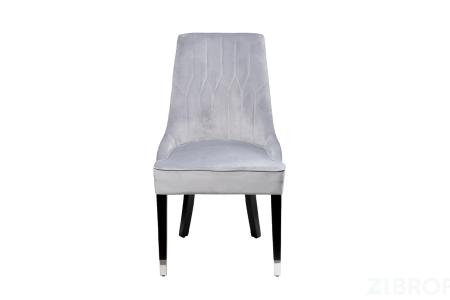 Стул Elegante велюр серо-голубой Riv80  56*65*101см 