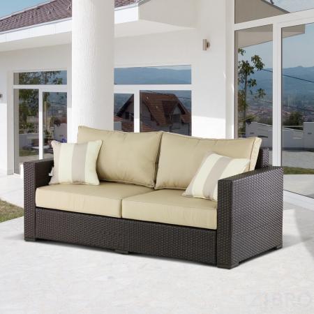 Диван плетеный AFM-215B Brown/Light 