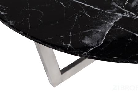 33FS-CT2029-BS Стол журнальный Nero d100х40,6 см 