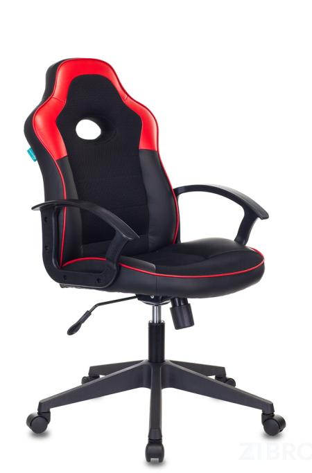 компьютерное игровое Бюрократ VIKING-11/BL-RED черный/красный обивка экокожа/ткань крестовина пл 