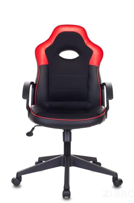 компьютерное игровое Бюрократ VIKING-11/BL-RED черный/красный обивка экокожа/ткань крестовина пл 