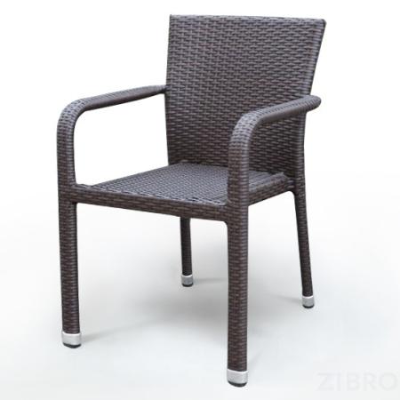 Стул из иск. ротанга A2001B-AD69 Brown 