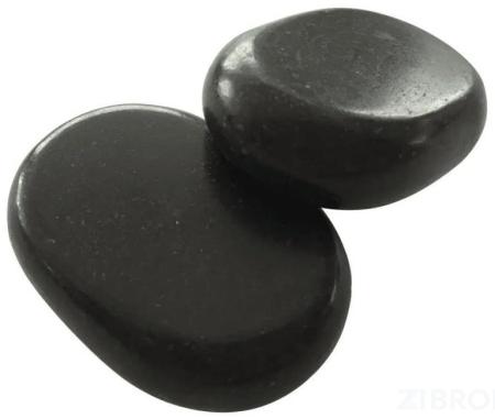 Набор массажных камней из базальта HLT8 (7,7х5,7х2,7 см, 8 шт.) 