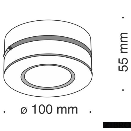 Потолочный светильник Technical C022CL-L12W4K 