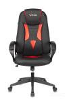 Кресло игровое Бюрократ VIKING-8N/BL-RED черный/красный искусственная кожа геймерское 