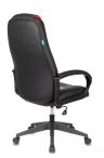 Кресло игровое Бюрократ VIKING-8N/BL-RED черный/красный искусственная кожа геймерское 
