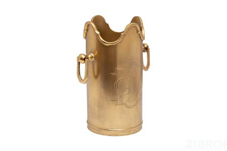 94PR-23382 Ведро Garda Decor для шампанского d13 h22,5см, цвет золото 