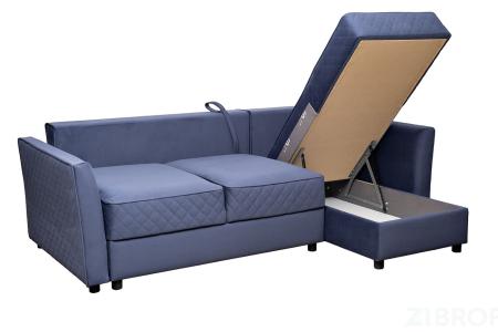 Диван Sorrento 230 с канапе трехмест.раскл (Еврокнижка) 3кат. 