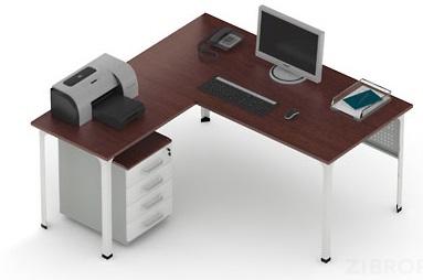 Стол офисный угловой - П1 (1600)