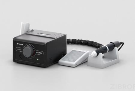 Аппарат для маникюра Strong 211/H400RU Black Edition (с педалью в коробке) 