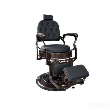 ВИНТАЖНОЕ БАРБЕР КРЕСЛО VINTAGE 004 (ROYAL) BLACK 