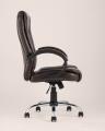 Компьютерное кресло TopChairs Atlant офисное коричневое обивка экокожа, механизм качания Top Gun коричневый 