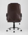 Компьютерное кресло TopChairs Atlant офисное коричневое обивка экокожа, механизм качания Top Gun коричневый 