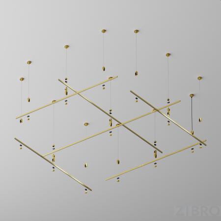 Шинопровод накладной/подвесной Technical TRX154-112BS 
