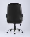 Компьютерное кресло TopChairs Atlant офисное черное обивка экокожа, механизм качания Top Gun пятилучье 