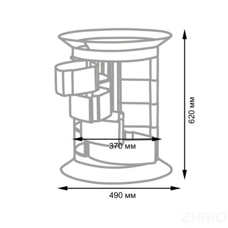 Тележка косметологическая GiroCo Evita Plus 