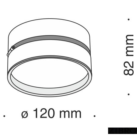 Потолочный светильник Technical C024CL-L18W 