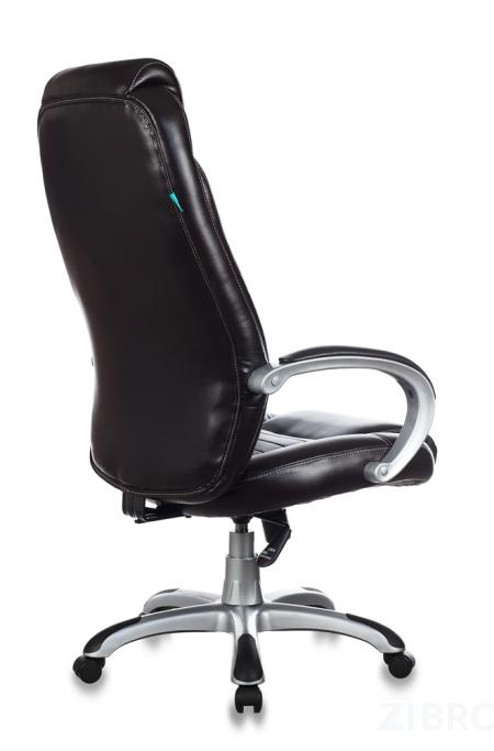 для руководителя офисное Бюрократ T-9923/BROWN-PU темно-коричневый Lincoln Brown экокожа 