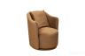 Кресло Verona Basic вращающееся велюр коричн. Colt004-KOR 70*77*80см 