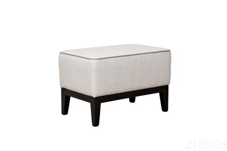 Банкетка Stella 60 прямоугольная св.бежевый Koza2601-ECRU+Nev21 60*38*40см 