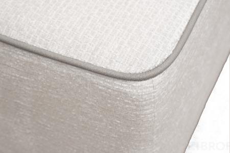 Банкетка Stella 60 прямоугольная св.бежевый Koza2601-ECRU+Nev21 60*38*40см 