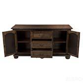 Комод PS 6026B MK-1903-HG 144х46х79 см Темный орех 