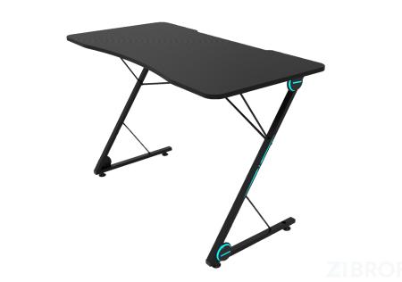 Стол геймерский компьютерный игровой для геймеров TopChairs Action черный 