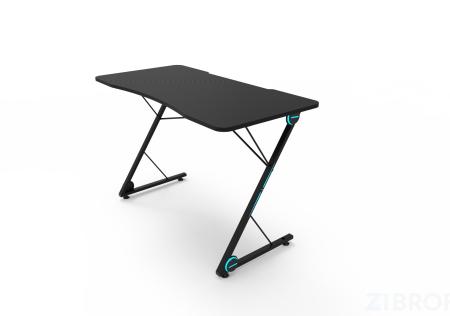 Стол геймерский компьютерный игровой для геймеров TopChairs Action черный 