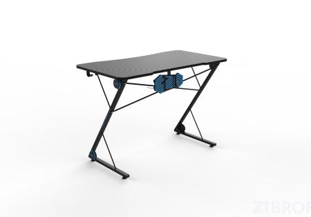 Стол геймерский компьютерный игровой для геймеров TopChairs Action черный 