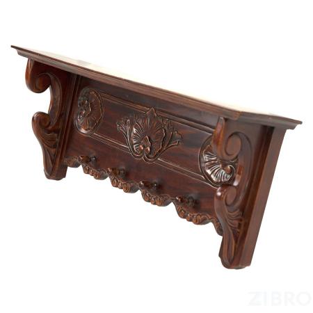 Полка навесная PRS 77 MK-2521-AN 63х15х24 см Вишня 