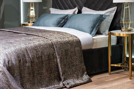 GD-TEL04-POKR BRONZ Покрывало BARI бронзовое 260*260см 