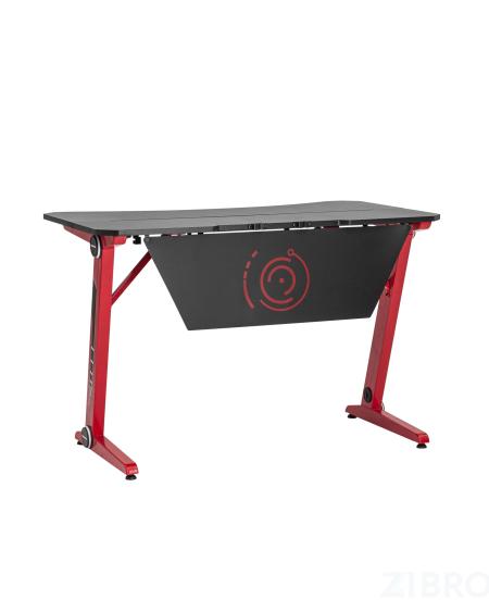 Стол геймерский компьютерный игровой для геймеров TopChairs Space красный 