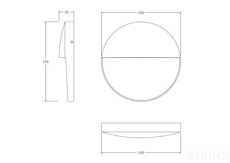 Подсветка для лестниц Outdoor O046SL-L7B3K 