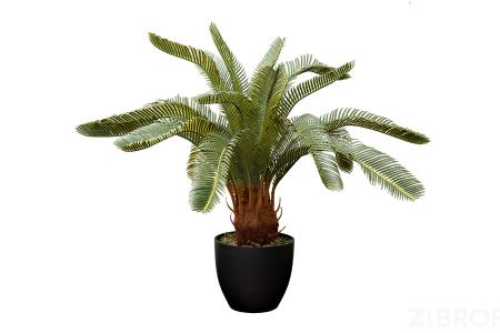 29BJ-JF9376 Пальма CYCAS искусственная в горшке h68см 
