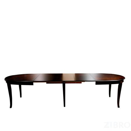 Стол Kenzo MK-1214-TB обеденный раскладной 106х180(330)х75 см Темный орех 