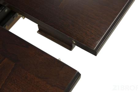 Стол Kenzo MK-1214-TB обеденный раскладной 106х180(330)х75 см Темный орех 
