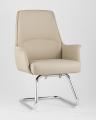 TopChairs Viking офисное бежевое обивка экокожа 