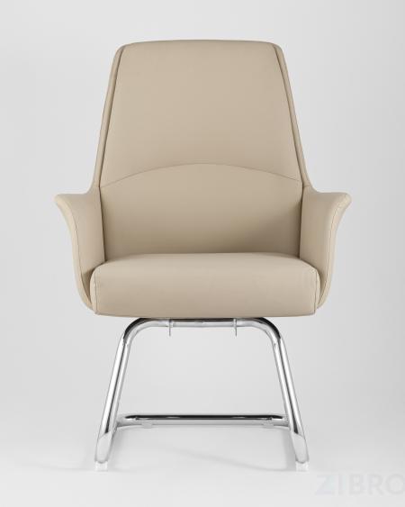 TopChairs Viking офисное бежевое обивка экокожа 