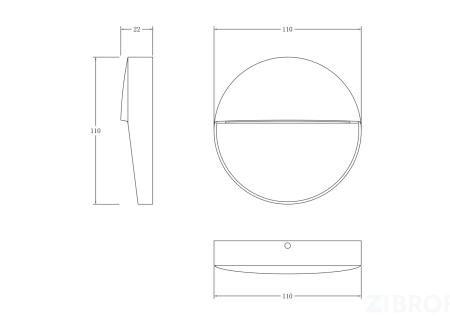 Подсветка для лестниц Outdoor O046SL-L4B3K 