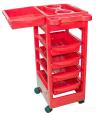 Парикмахерская тележка - YC 109-RED 