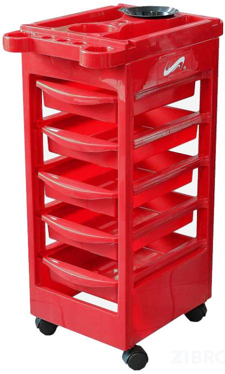 Парикмахерская тележка - YC 109-RED