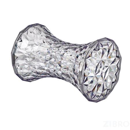 Стул-пуф Stone прозрачный 