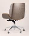 Кресло офисное TopChairs Crown коричневое 