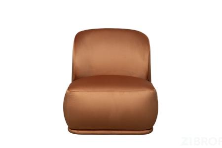 Кресло Capri Basic, велюр терракотовый Colt006-TER 80*90*82см 
