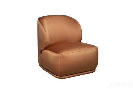 Кресло Capri Basic, велюр терракотовый Colt006-TER 80*90*82см 