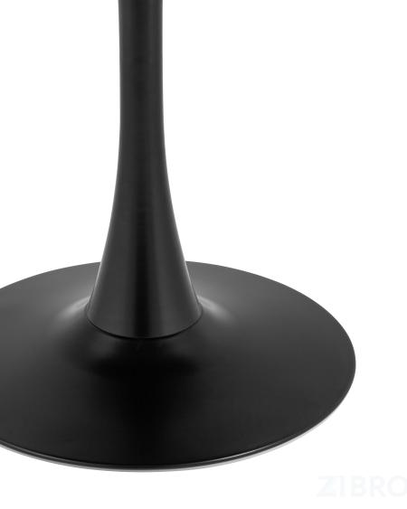 Стол Tulip D80 черный 