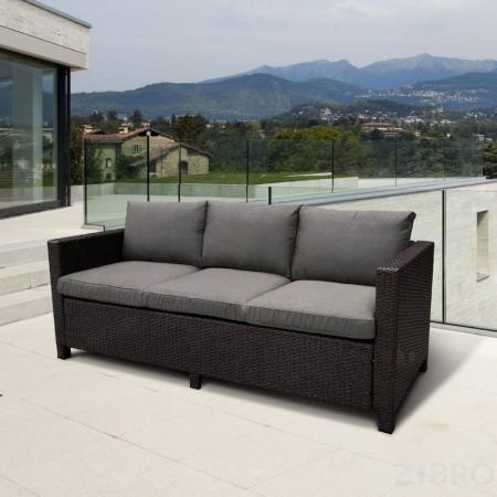 Плетеный диван S65A-W53 Brown 
